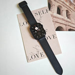 Dây đồng hồ silicone PU khóa vuông nam châm gập, Dành cho Apple Watch Series 4 44mm, Dành cho Apple Watch Series 4 40mm, Dành cho Apple Watch Series 3 38mm, Dành cho Apple Watch Series 3 42mm
