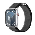 Double Hook and Loop Faster Nylon Watch Band, For Apple Watch SE 2023 44mm, For Apple Watch SE 2023 40mm, For Apple Watch Ultra 2 49mm, For Apple Watch Series 9 45mm, For Apple Watch Series 9 41mm, For Apple Watch Ultra 49mm, For Apple Watch Series 8 4...