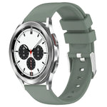 Dây đồng hồ silicone màu trơn 20mm, Dành cho Samsung Galaxy Watch 4 Classic 42mm, Dành cho Samsung Galaxy Watch Active 2 44mm, Dành cho Samsung Galaxy Watch Active 2 40mm, Dành cho Samsung Galaxy Watch 42mm