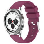 Dây đồng hồ silicone màu trơn 20mm, Dành cho Samsung Galaxy Watch 4 Classic 42mm, Dành cho Samsung Galaxy Watch Active 2 44mm, Dành cho Samsung Galaxy Watch Active 2 40mm, Dành cho Samsung Galaxy Watch 42mm