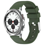 Dây đồng hồ silicone màu trơn 20mm, Dành cho Samsung Galaxy Watch 4 Classic 42mm, Dành cho Samsung Galaxy Watch Active 2 44mm, Dành cho Samsung Galaxy Watch Active 2 40mm, Dành cho Samsung Galaxy Watch 42mm