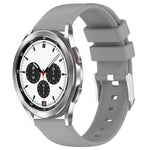 Dây đồng hồ silicone màu trơn 20mm, Dành cho Samsung Galaxy Watch 4 Classic 42mm, Dành cho Samsung Galaxy Watch Active 2 44mm, Dành cho Samsung Galaxy Watch Active 2 40mm, Dành cho Samsung Galaxy Watch 42mm