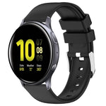 Dây đồng hồ silicone màu trơn 20mm, Dành cho Samsung Galaxy Watch 4 Classic 42mm, Dành cho Samsung Galaxy Watch Active 2 44mm, Dành cho Samsung Galaxy Watch Active 2 40mm, Dành cho Samsung Galaxy Watch 42mm