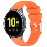 Dây đồng hồ silicone màu trơn 20mm, Dành cho Samsung Galaxy Watch 4 Classic 42mm, Dành cho Samsung Galaxy Watch Active 2 44mm, Dành cho Samsung Galaxy Watch Active 2 40mm, Dành cho Samsung Galaxy Watch 42mm