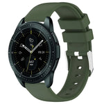 Dây đồng hồ silicone màu trơn 20mm, Dành cho Samsung Galaxy Watch 4 Classic 42mm, Dành cho Samsung Galaxy Watch Active 2 44mm, Dành cho Samsung Galaxy Watch Active 2 40mm, Dành cho Samsung Galaxy Watch 42mm