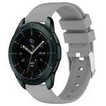 Dây đồng hồ silicone màu trơn 20mm, Dành cho Samsung Galaxy Watch 4 Classic 42mm, Dành cho Samsung Galaxy Watch Active 2 44mm, Dành cho Samsung Galaxy Watch Active 2 40mm, Dành cho Samsung Galaxy Watch 42mm