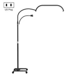 Đèn LED trăng đứng sàn HD-G63X điều chỉnh độ sáng từ xa, đèn làm móng và nối mi, phích cắm US, UK, EU, AU