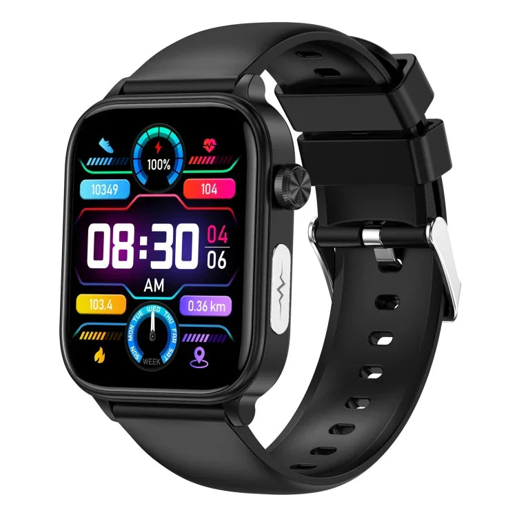 Đồng hồ thông minh ET570 màn hình màu 1.96 inch, Dây silicone, Hỗ trợ gọi Bluetooth / ECG