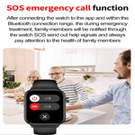 Đồng hồ thông minh ET570 màn hình màu 1.96 inch, Dây silicone, Hỗ trợ gọi Bluetooth / ECG