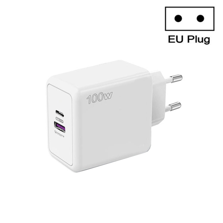 Sạc điện thoại di động USB 67W / Type-C PD 33W siêu nhanh, giao thức đầy đủ, phích cắm EU, phích cắm EU