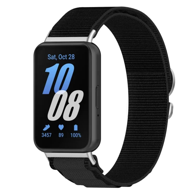 Dây đeo đồng hồ vải nylon, dành cho Samsung Galaxy Fit 3
