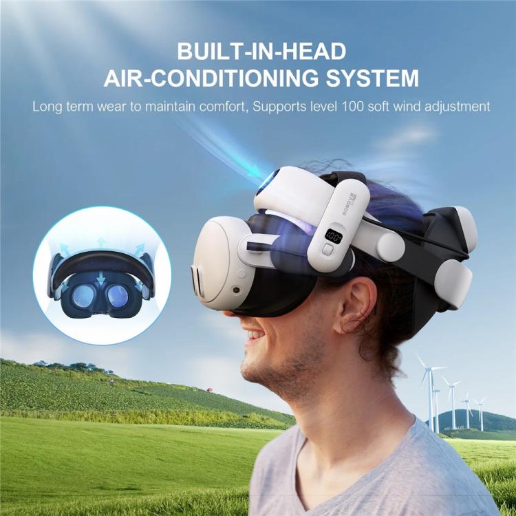 Dây đeo đầu BOBOVR S3 Pro cho Meta Quest 3 VR kèm pin 10000mAh, S3 Pro