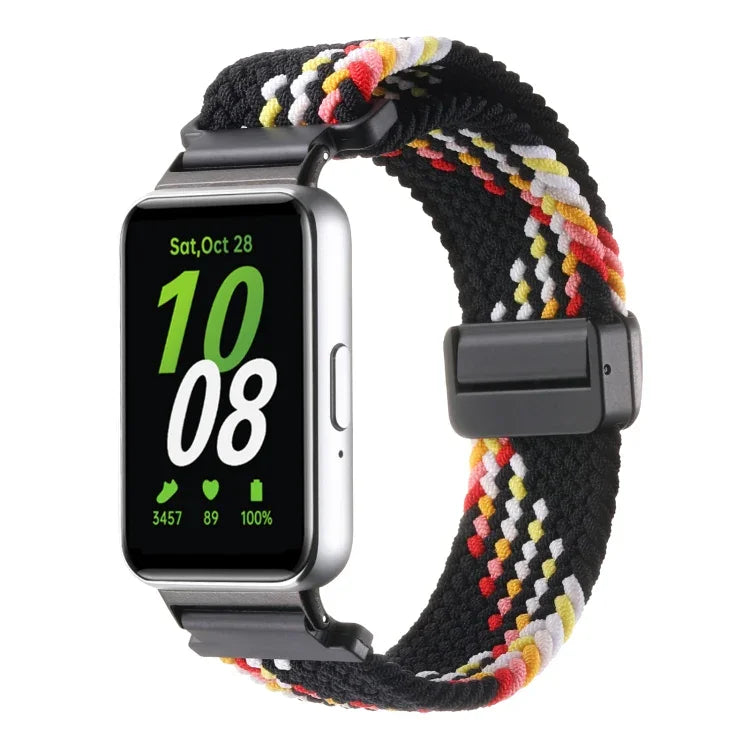 Dây đồng hồ bện nylon khóa nam châm dành cho Samsung Galaxy Fit3