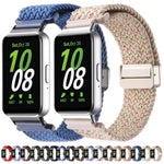 Dây đồng hồ bện nylon khóa nam châm dành cho Samsung Galaxy Fit3