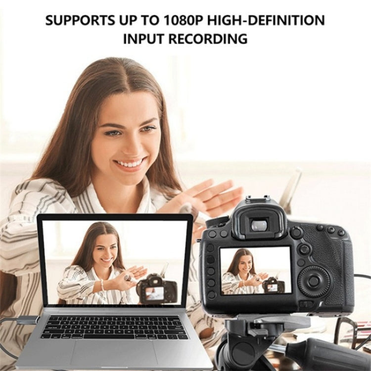 C30 Card ghi hình video HD USB nam sang HDMI nữ hợp kim nhôm cho phát trực tiếp game, C30