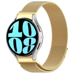 Dây đồng hồ thép không gỉ Milan khóa nam châm tháo nhanh, dành cho Samsung Galaxy Watch FE 40mm, Samsung Galaxy Watch 7 40 / 44mm