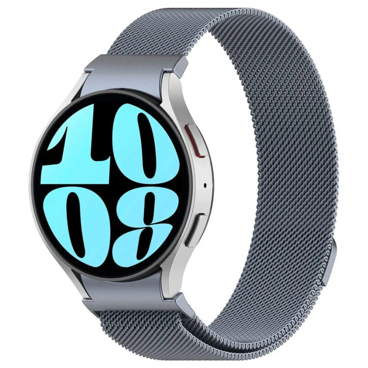 Dây đồng hồ thép không gỉ Milan khóa nam châm tháo nhanh, dành cho Samsung Galaxy Watch FE 40mm, Samsung Galaxy Watch 7 40 / 44mm