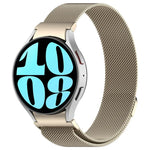 Dây đồng hồ thép không gỉ Milan khóa nam châm tháo nhanh, dành cho Samsung Galaxy Watch FE 40mm, Samsung Galaxy Watch 7 40 / 44mm