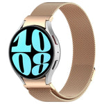 Dây đồng hồ thép không gỉ Milan khóa nam châm tháo nhanh, dành cho Samsung Galaxy Watch FE 40mm, Samsung Galaxy Watch 7 40 / 44mm