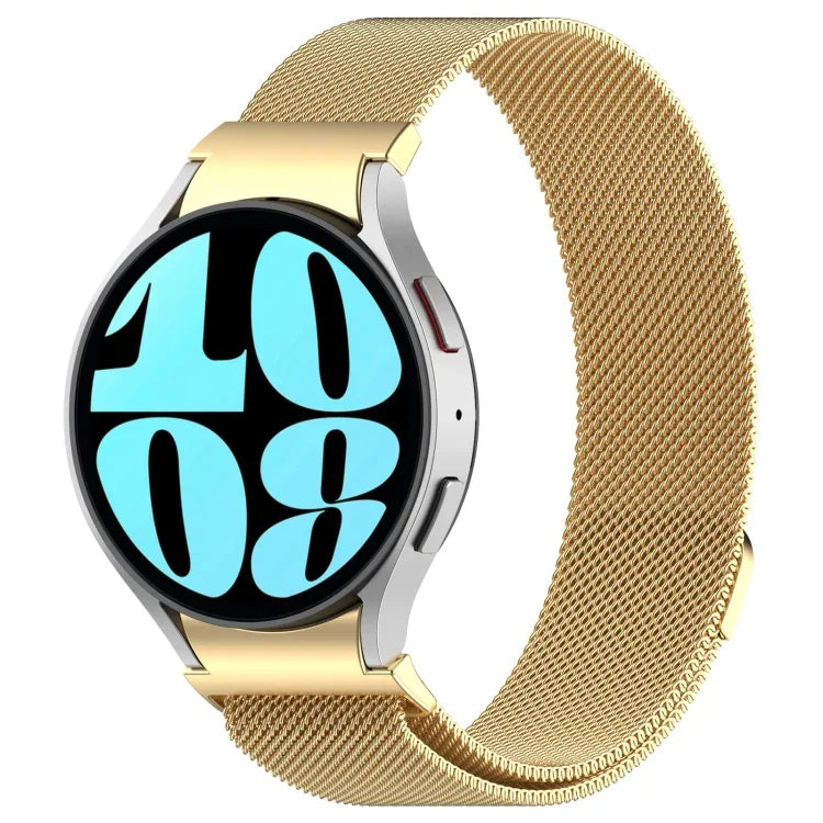 Dây đồng hồ thép không gỉ Milan khóa nam châm tháo nhanh, dành cho Samsung Galaxy Watch FE 40mm, Samsung Galaxy Watch 7 40 / 44mm