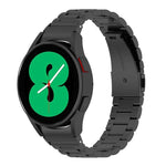 Dây đồng hồ kim loại thép không gỉ ba hạt, dành cho Samsung Galaxy Watch Ultra 47mm / Ultra 2025, Samsung Galaxy Watch FE 40mm, Samsung Galaxy Watch 7 40 / 44mm