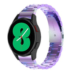 Dây đồng hồ kim loại thép không gỉ ba hạt, dành cho Samsung Galaxy Watch Ultra 47mm / Ultra 2025, Samsung Galaxy Watch FE 40mm, Samsung Galaxy Watch 7 40 / 44mm