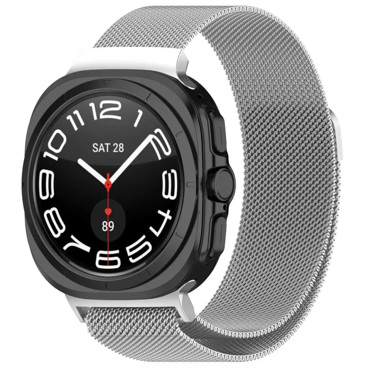 Dây đồng hồ thép kim loại từ tính Milan cho Samsung Galaxy Watch Ultra 47mm