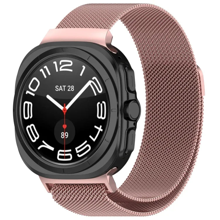 Dây đồng hồ thép kim loại từ tính Milan cho Samsung Galaxy Watch Ultra 47mm