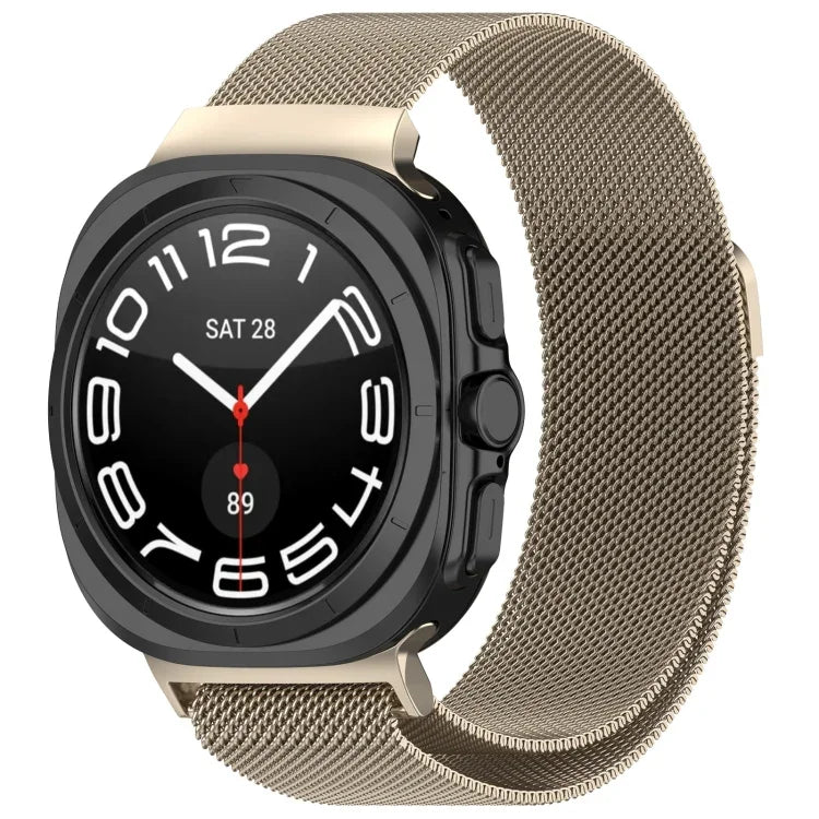 Dây đồng hồ thép kim loại từ tính Milan cho Samsung Galaxy Watch Ultra 47mm