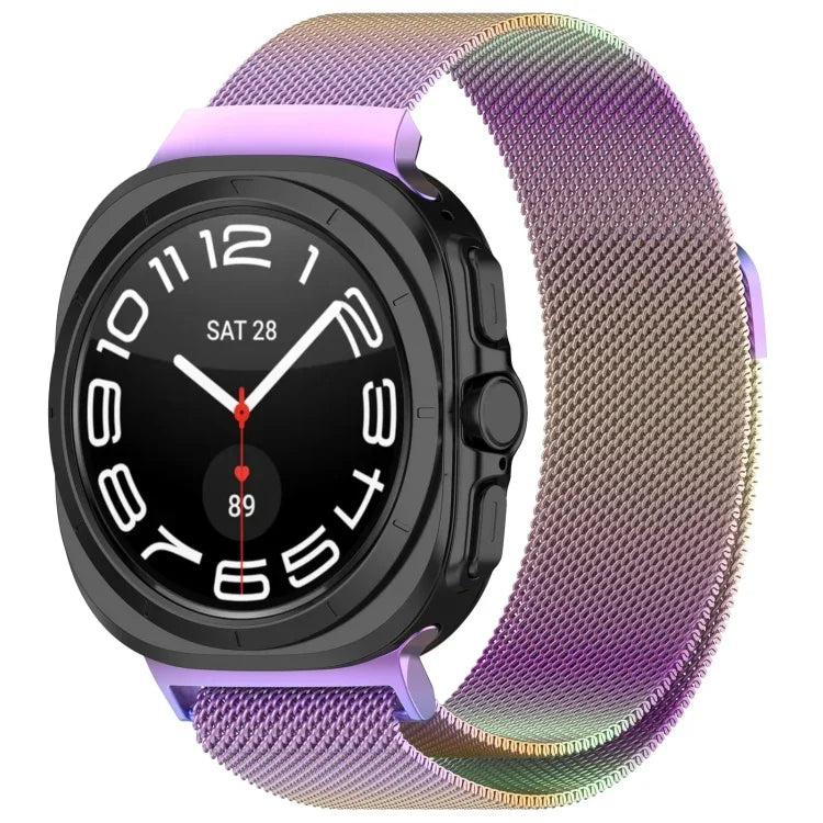 Dây đồng hồ thép kim loại từ tính Milan cho Samsung Galaxy Watch Ultra 47mm