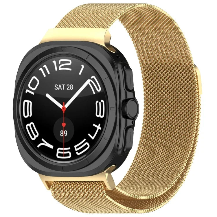 Dây đồng hồ thép kim loại từ tính Milan cho Samsung Galaxy Watch Ultra 47mm