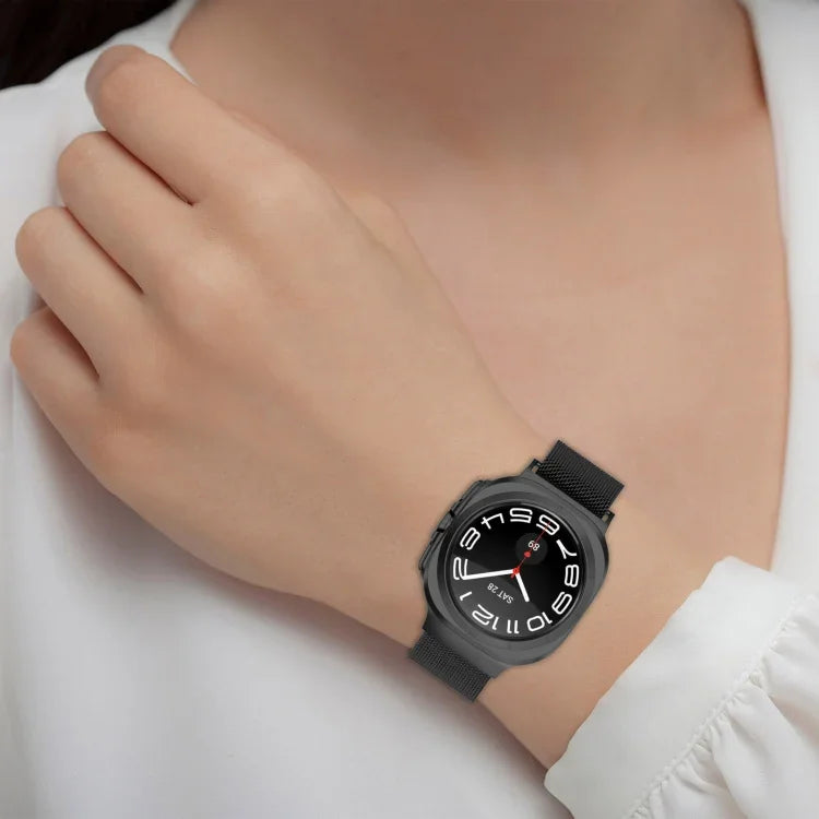 Dây đồng hồ thép kim loại từ tính Milan cho Samsung Galaxy Watch Ultra 47mm