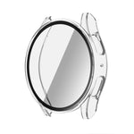 Ốp bảo vệ đồng hồ tích hợp PC + kính cường lực, dành cho Samsung Galaxy Watch 7 44mm, Samsung Galaxy Watch 7 40mm