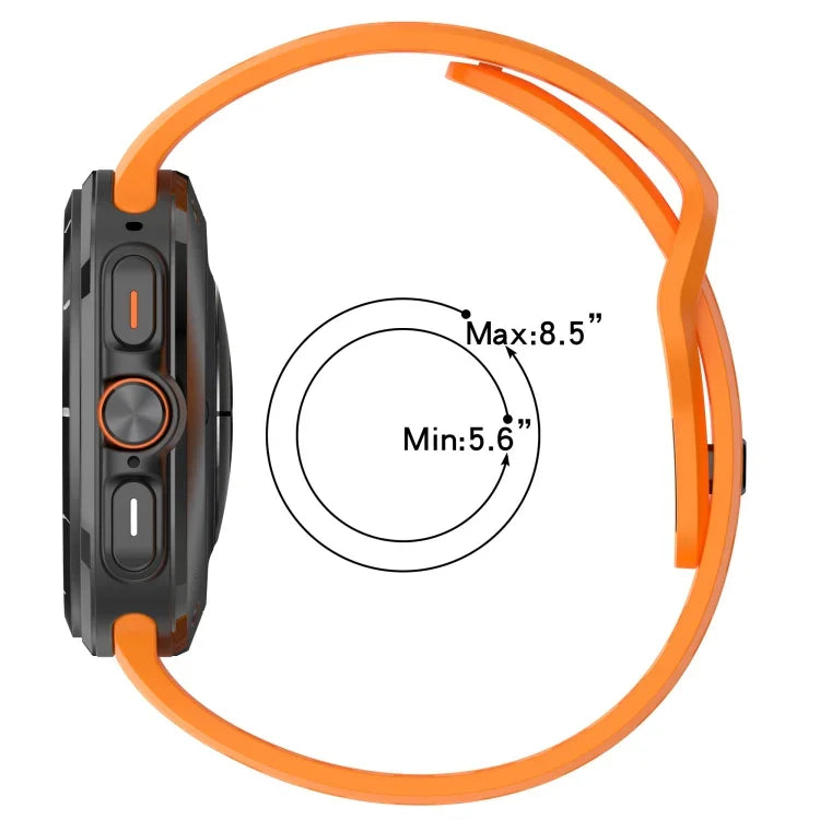 Dây đồng hồ silicone thoáng khí khóa ngược cho Samsung Galaxy Watch Ultra 47mm / Ultra 2025