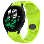 Dây đồng hồ silicone khóa ngược họa tiết bóng đá, cho Samsung Galaxy Watch 4 44mm, cho Samsung Galaxy Watch 4 40mm, cho Samsung Galaxy Watch 4 Classic 46mm, cho Samsung Galaxy Watch 4 Classic 42mm