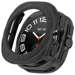 Vỏ bảo vệ đồng hồ PC rỗng nửa che phủ, cho Samsung Galaxy Watch Ultra 47mm / Ultra 2025, cho Samsung Galaxy Watch 7 44mm, cho Samsung Galaxy Watch 7 40mm