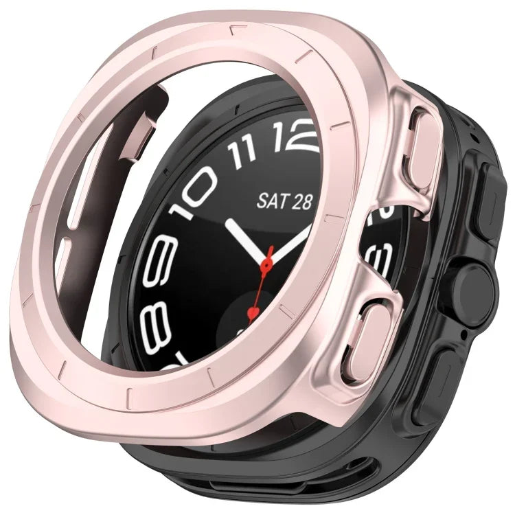 Vỏ bảo vệ đồng hồ PC rỗng nửa che phủ, cho Samsung Galaxy Watch Ultra 47mm / Ultra 2025, cho Samsung Galaxy Watch 7 44mm, cho Samsung Galaxy Watch 7 40mm
