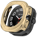 Vỏ bảo vệ đồng hồ PC rỗng nửa che phủ, cho Samsung Galaxy Watch Ultra 47mm / Ultra 2025, cho Samsung Galaxy Watch 7 44mm, cho Samsung Galaxy Watch 7 40mm