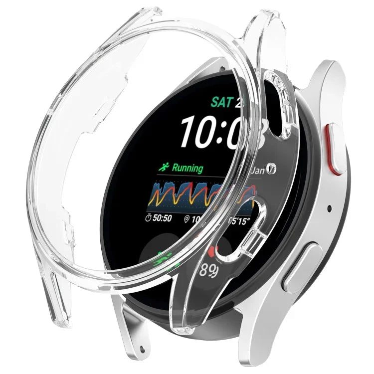 Vỏ bảo vệ đồng hồ PC rỗng nửa che phủ, cho Samsung Galaxy Watch Ultra 47mm / Ultra 2025, cho Samsung Galaxy Watch 7 44mm, cho Samsung Galaxy Watch 7 40mm