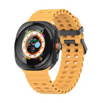 Dây đồng hồ silicone lỗ đôi Ocean, cho Samsung Galaxy Watch Ultra 47mm / Ultra 2025