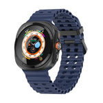Dây đồng hồ silicone lỗ đôi Ocean, cho Samsung Galaxy Watch Ultra 47mm / Ultra 2025
