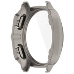 Ốp bảo vệ đồng hồ tích hợp kính cường lực PC + Tempered Film, dành cho Samsung Galaxy Watch 7 40mm
