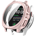 Ốp bảo vệ đồng hồ tích hợp kính cường lực PC + Tempered Film, dành cho Samsung Galaxy Watch 7 40mm
