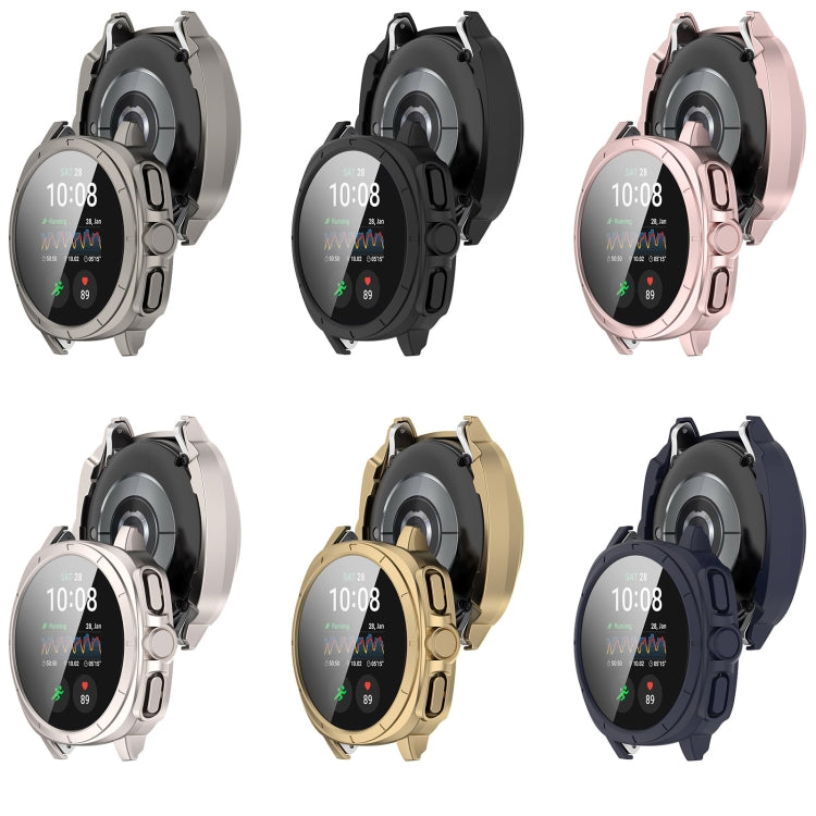 Ốp bảo vệ đồng hồ tích hợp kính cường lực PC + Tempered Film, dành cho Samsung Galaxy Watch 7 40mm