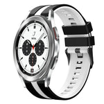 Dây đồng hồ silicone thể thao hai màu 20mm, Dành cho Samsung Galaxy Watch 4 Classic 42mm, Dành cho Samsung Galaxy Watch Active 2 44mm, Dành cho Samsung Galaxy Watch Active 2 40mm