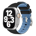 Dây đồng hồ silicone hai màu, Dành cho Apple Watch Series 4 44mm, Dành cho Apple Watch Series 4 40mm