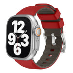 Dây đồng hồ silicone hai màu, Dành cho Apple Watch Series 4 44mm, Dành cho Apple Watch Series 4 40mm