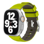 Dây đồng hồ silicone hai màu, Dành cho Apple Watch Series 4 44mm, Dành cho Apple Watch Series 4 40mm