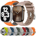 Dây đồng hồ silicone hai màu, Dành cho Apple Watch Series 4 44mm, Dành cho Apple Watch Series 4 40mm