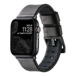 Dây đồng hồ silicone lai da thật, Dành cho Apple Watch Series 10 46mm, Dành cho Apple Watch Series 10 42mm, Dành cho Apple Watch SE 2023 44mm, Dành cho Apple Watch SE 2023 40mm, Dành cho Apple Watch Ultra 2 49mm, Dành cho Apple Watch Series 9 45mm